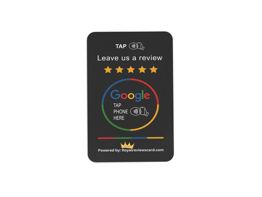 Google reviews card